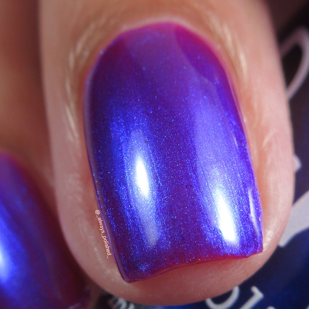 COMING SOON 5/15! Calm the F*ck Down - Purple Nail Polish - Shimmer Nail Polish - SHIMMAHS Facebook Custom 2026 - Dam Nail Polish