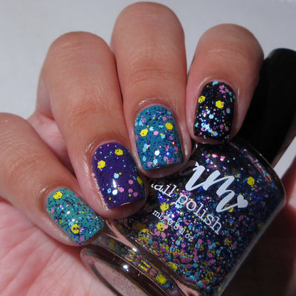 COMING SOON 10/9: Wish Upon a Moon - Blue Nail Polish - Topper Nail Polish - Keep Your Toppers On Facebook Group Exclusive 2026