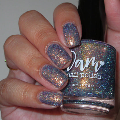 I'm Made of Magic, MFer - Purple Nail Polish - Reflective Nail Polish - October 2025 POTM - Dam Nail Polish