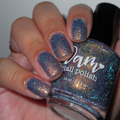 I'm Made of Magic, MFer - Purple Nail Polish - Reflective Nail Polish - October 2025 POTM - Dam Nail Polish