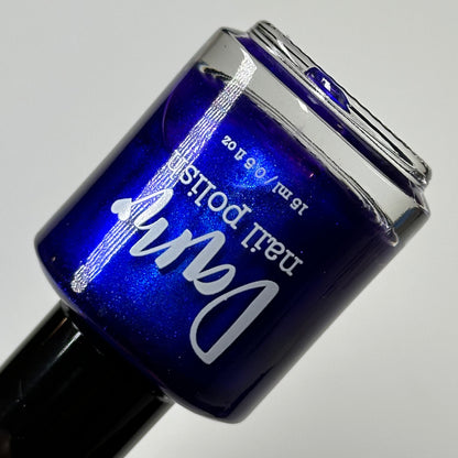It's Electric - Purple Nail Polish - Blue Nail Polish - Shimmer Nail Polish - Polish of the Month - July 2024
