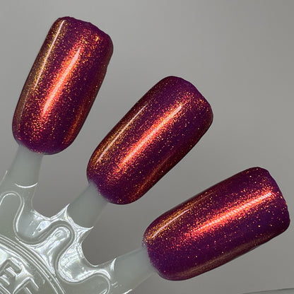 COMING SOON 2/27 NOON ET! 
Year of the Horse - Purple Shimmer Nail Polish - Lunar New Year 2026 - Dam Nail Polish