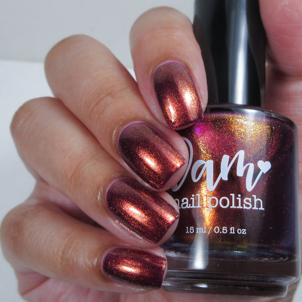 Feria de Abril - Purple Nail Polish - Shimmer Nail Polish - Celebraciones en España Trio