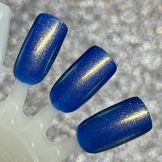 Carnival - Blue Nail Polish - Shimmer Nail Polish - Celebraciones en España Trio
