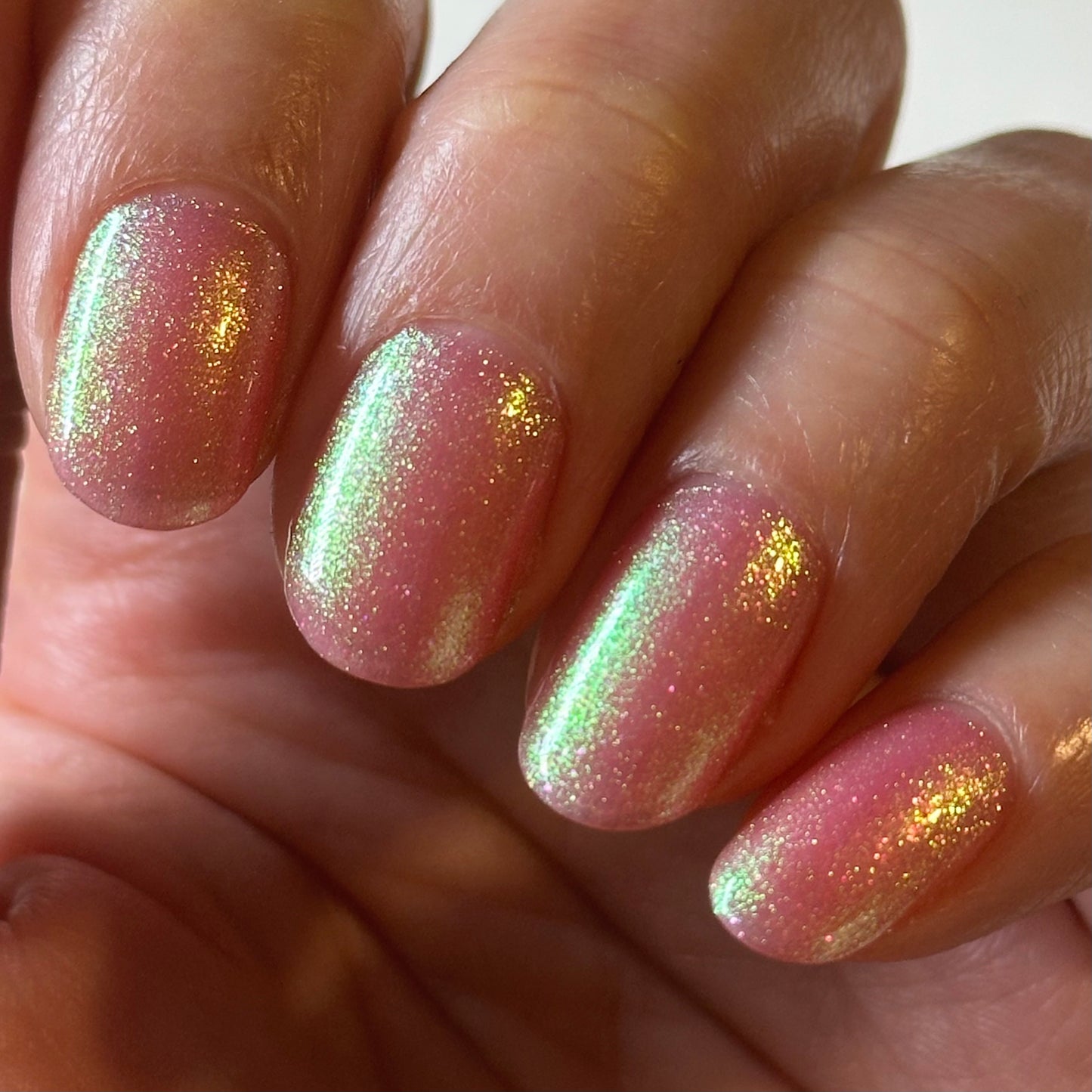 COMING SOON 2/13 NOON ET: Strawberry Lemonade - Pink Shimmer Nail Polish - Alex's Lemonade Stand Charity Polish - Dam Nail Polish