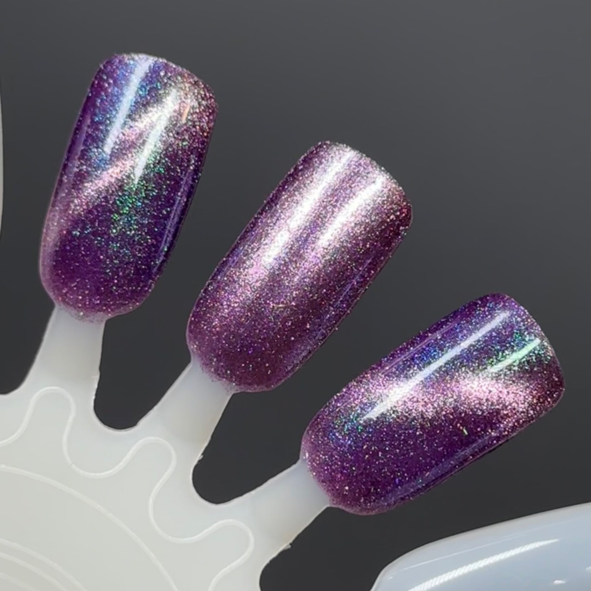 Moonlight Mist - Purple/Pink Magnetic Indie Nail Polish - Polish of the Month - Aug 2024 - Dam Nail Polish