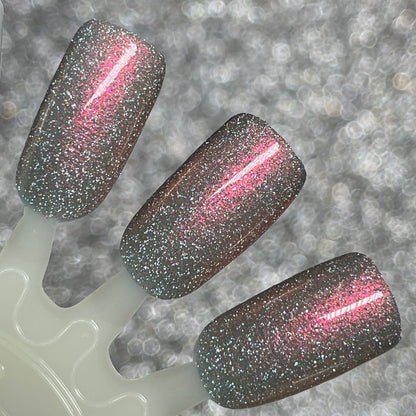 Shall We Have A Seance? - Gray Nail Polish - Reflective Nail Polish - Ghostly Collection - Halloween 2025
