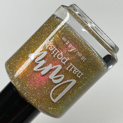 I Love Oklahoma - Shimmer Nail Polish - Reflective Nail Polish - I'm Not a Robot Series