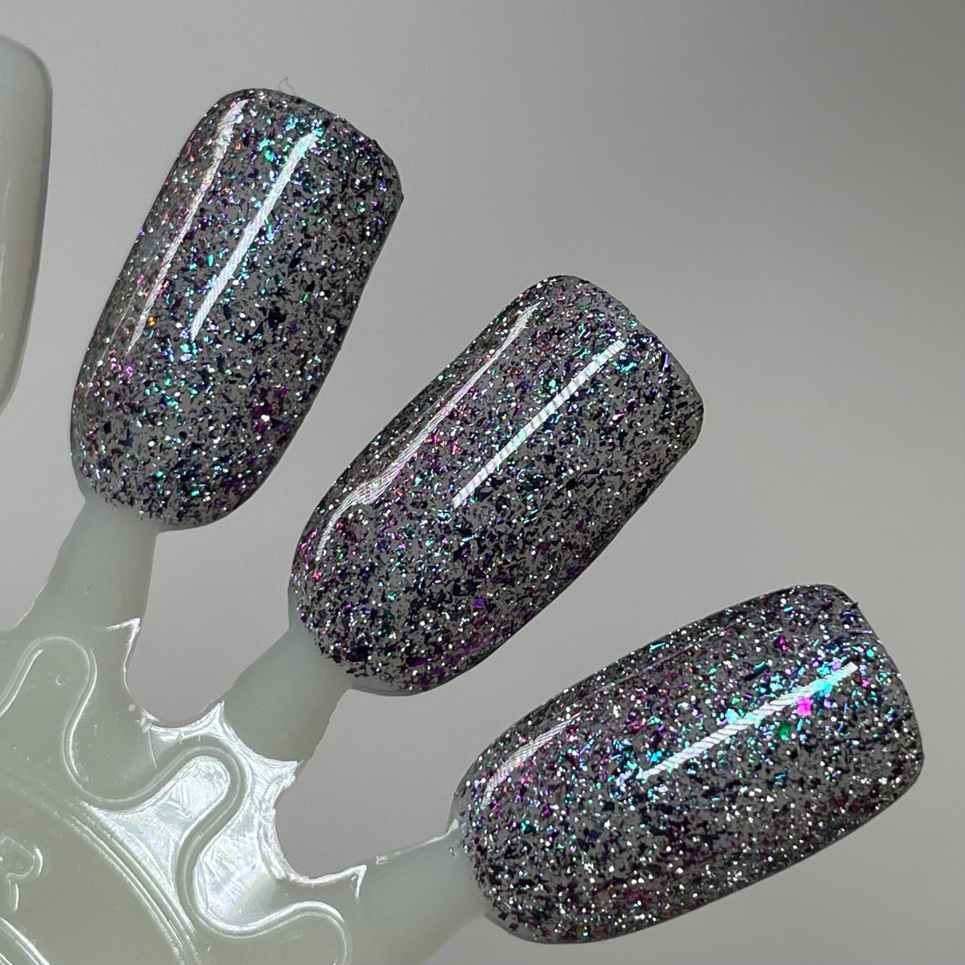 I'll Be Home For.. Ever - Purple Nail Polish - Reflective Nail Polish - Flakies Nail Polish - Home Sweet Home Series - Dam Nail Polish