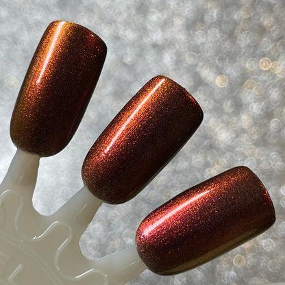BLOODY MARY x3 - Black Nail Polish - Magnetic Nail Polish - Shimmer Nail Polish - Ghostly Collection - Halloween 2025