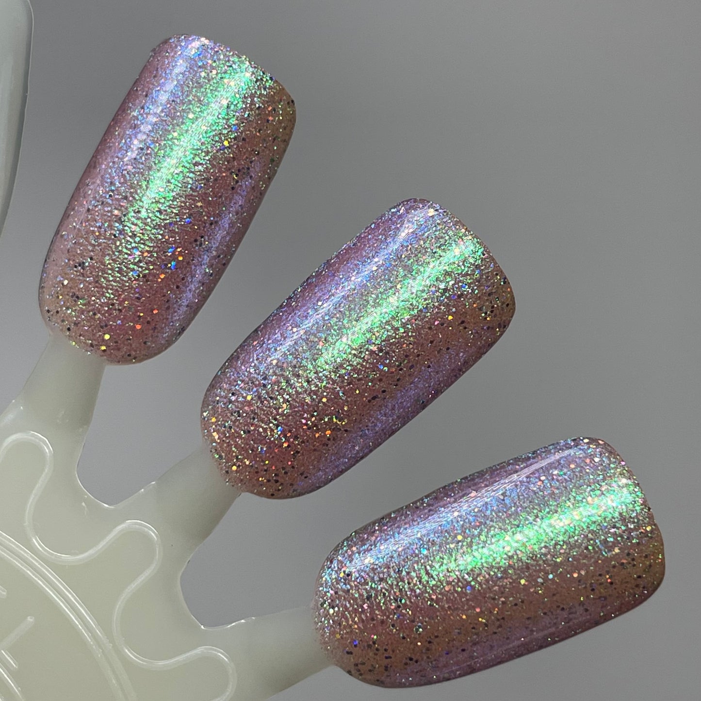 A Dash of Pixie Dust - Pink Nail Polish - Shimmer Nail Polish - Holographic Nail Polish - The Secret Fairy Garden - Dam Nail Polish