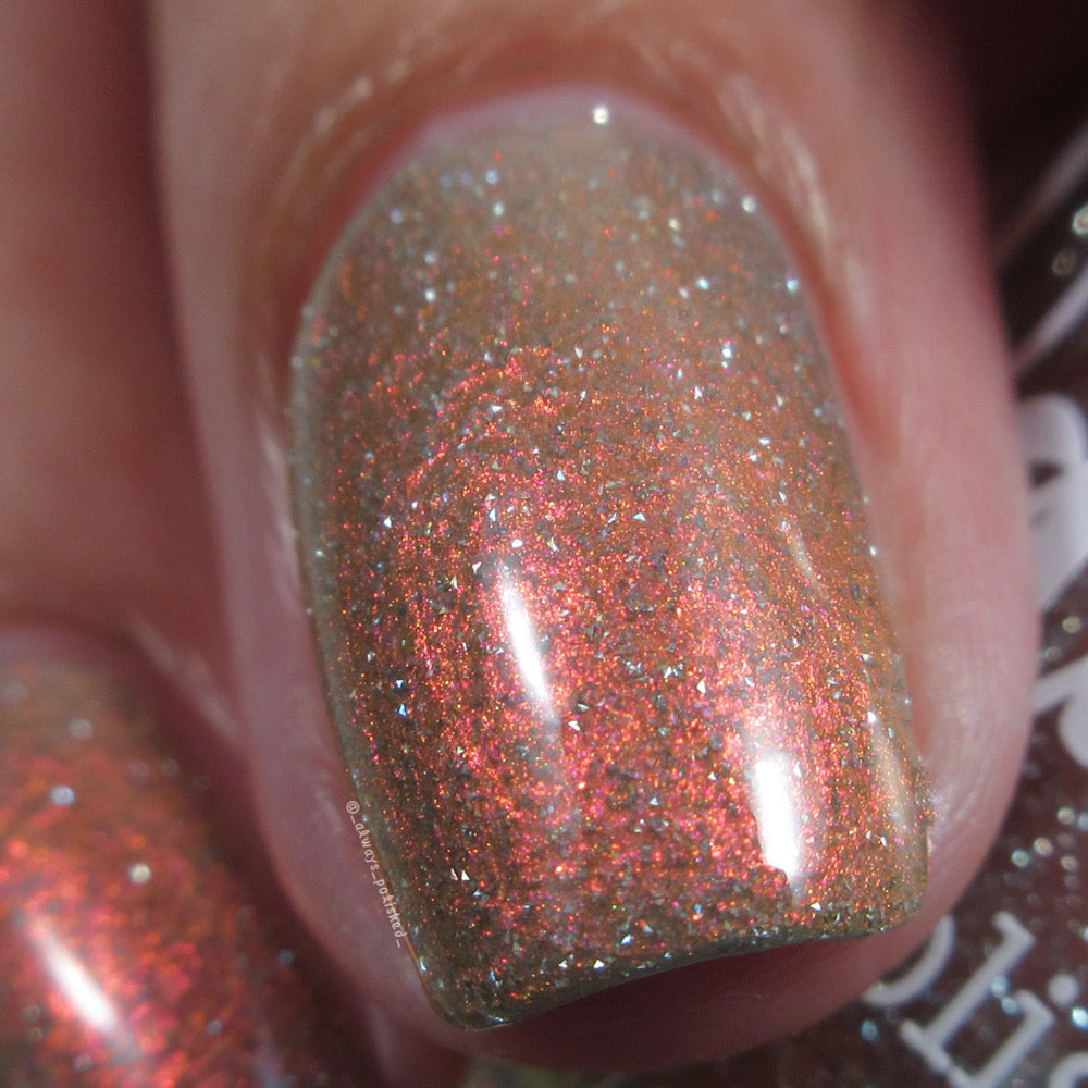 Shall We Have A Seance? - Gray Nail Polish - Reflective Nail Polish - Ghostly Collection - Halloween 2025 - Dam Nail Polish