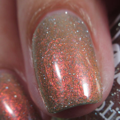 Shall We Have A Seance? - Gray Nail Polish - Reflective Nail Polish - Ghostly Collection - Halloween 2025 - Dam Nail Polish