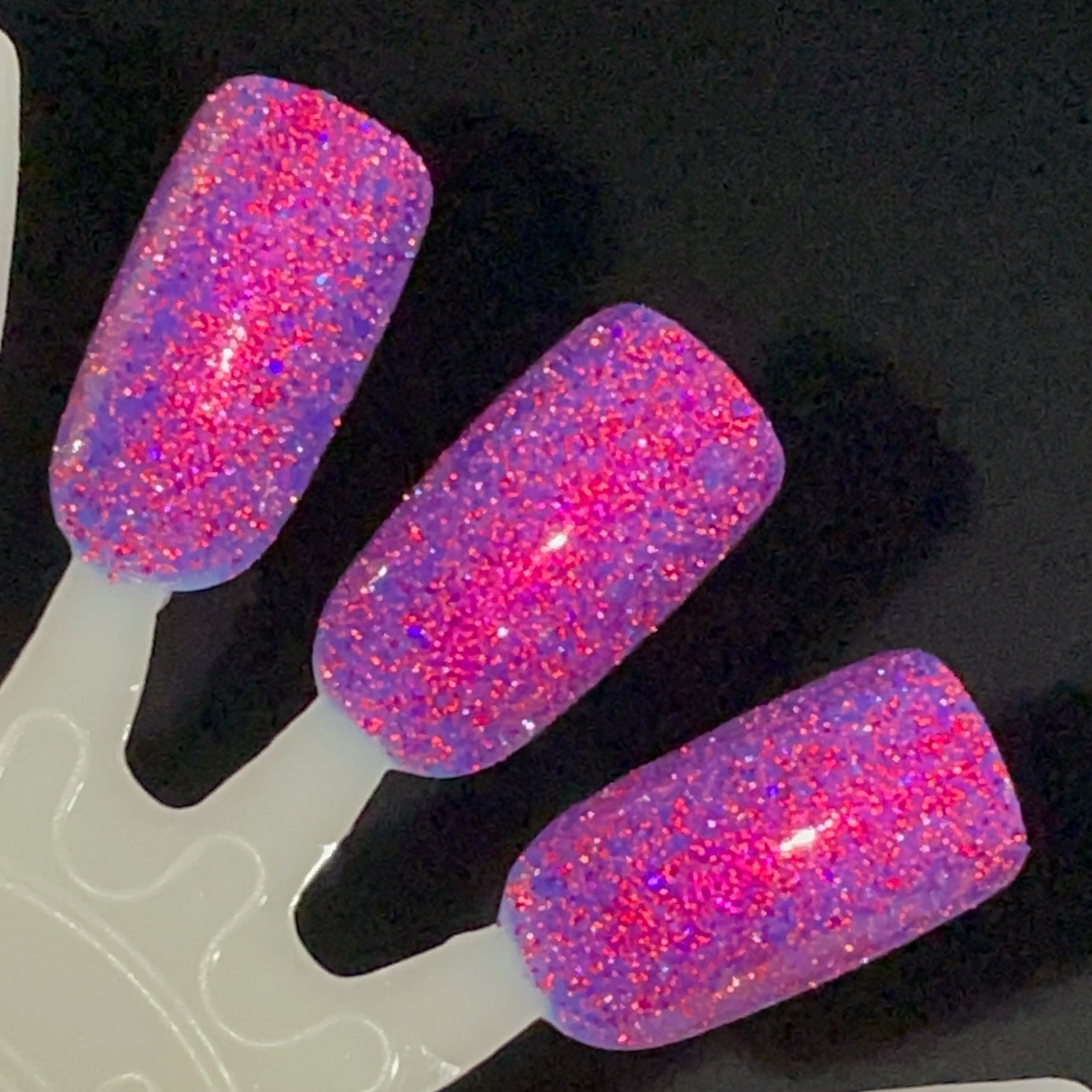 Don't Feed the Fears - Purple Nail Polish - Reflective Glitter Nail Polish - Polish of the Month - June 2026 - Dam Nail Polish