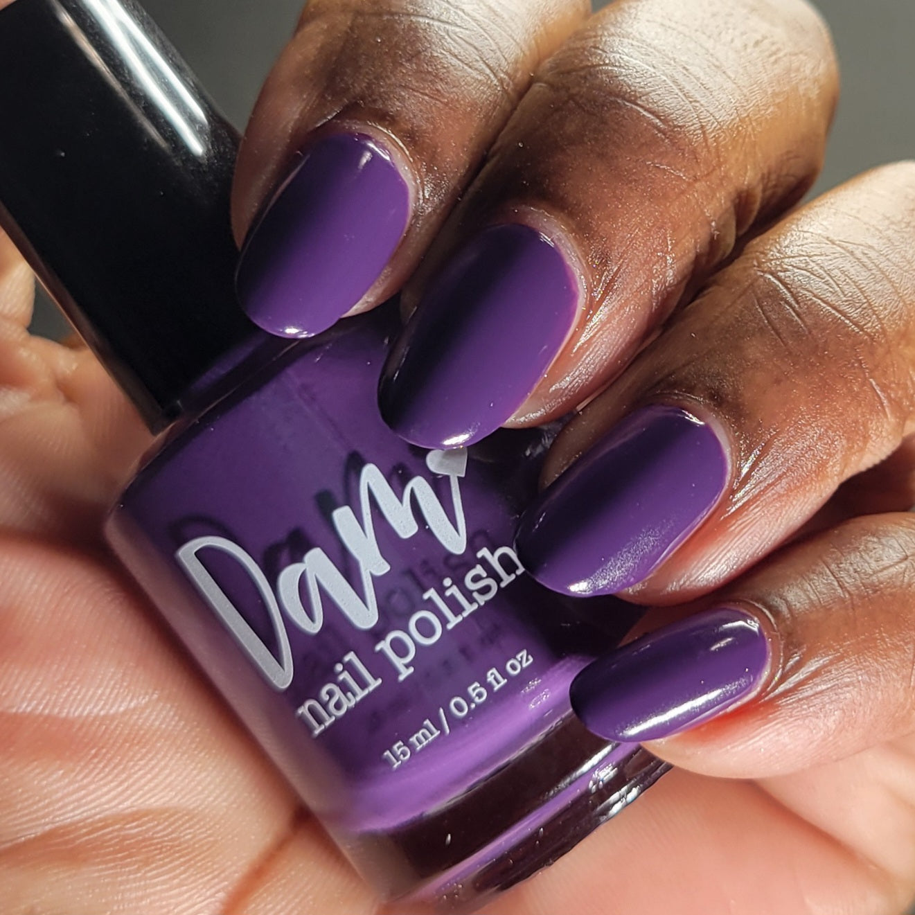 Big Eggplant Energy - Purple Nail Polish - Cream Nail Polish - Fall Nail Polish - Autumn Harvest Creams - Dam Nail Polish