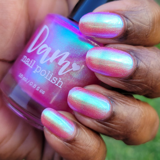 PRE ORDER: Bloom Service - Pink Nail Polish - Shimmer Nail Polish - Punshine and Petals Collection - Turnaround Time Up To ~5 Weeks