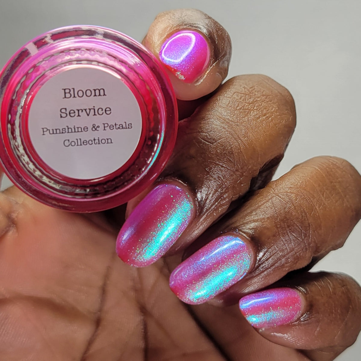 PRE ORDER: Bloom Service - Pink Nail Polish - Shimmer Nail Polish - Punshine and Petals Collection - Turnaround Time Up To ~5 Weeks - Dam Nail Polish
