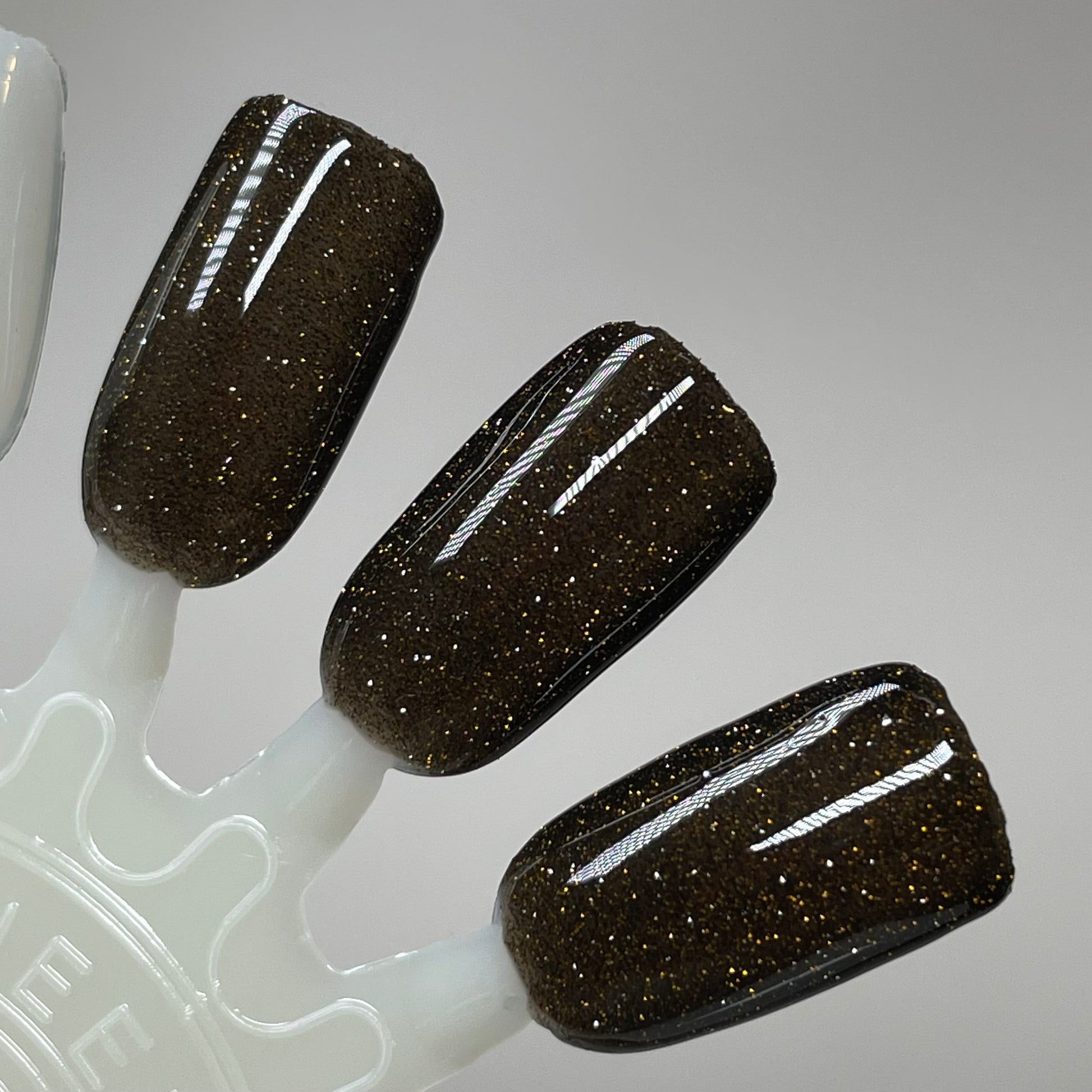 Drama Queen - Black Nail Polish - Reflective Nail Polish - Midwest Shiba Inu Rescue Charity Polish - Dam Nail Polish