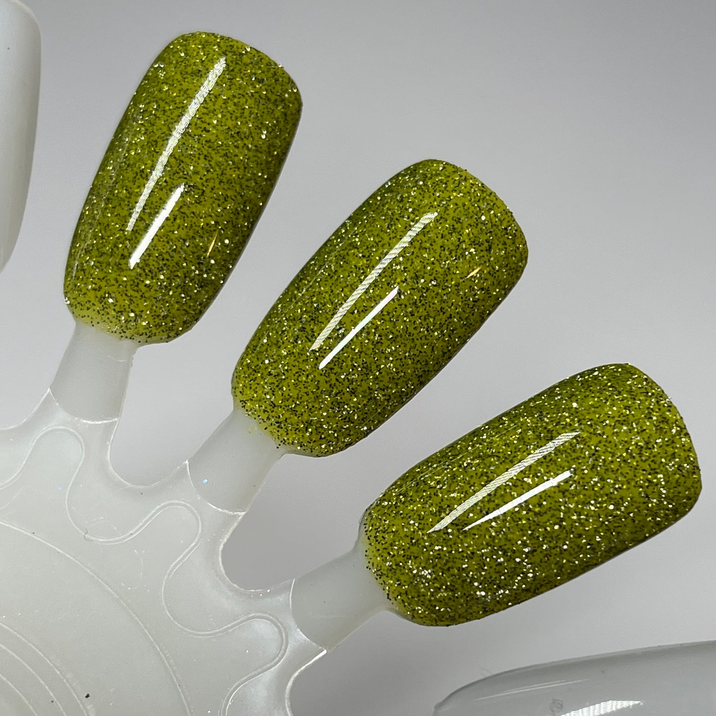 Big Glowing Dill - Pickle Green Glow in the Dark Nail Polish - Dam Nail Polish