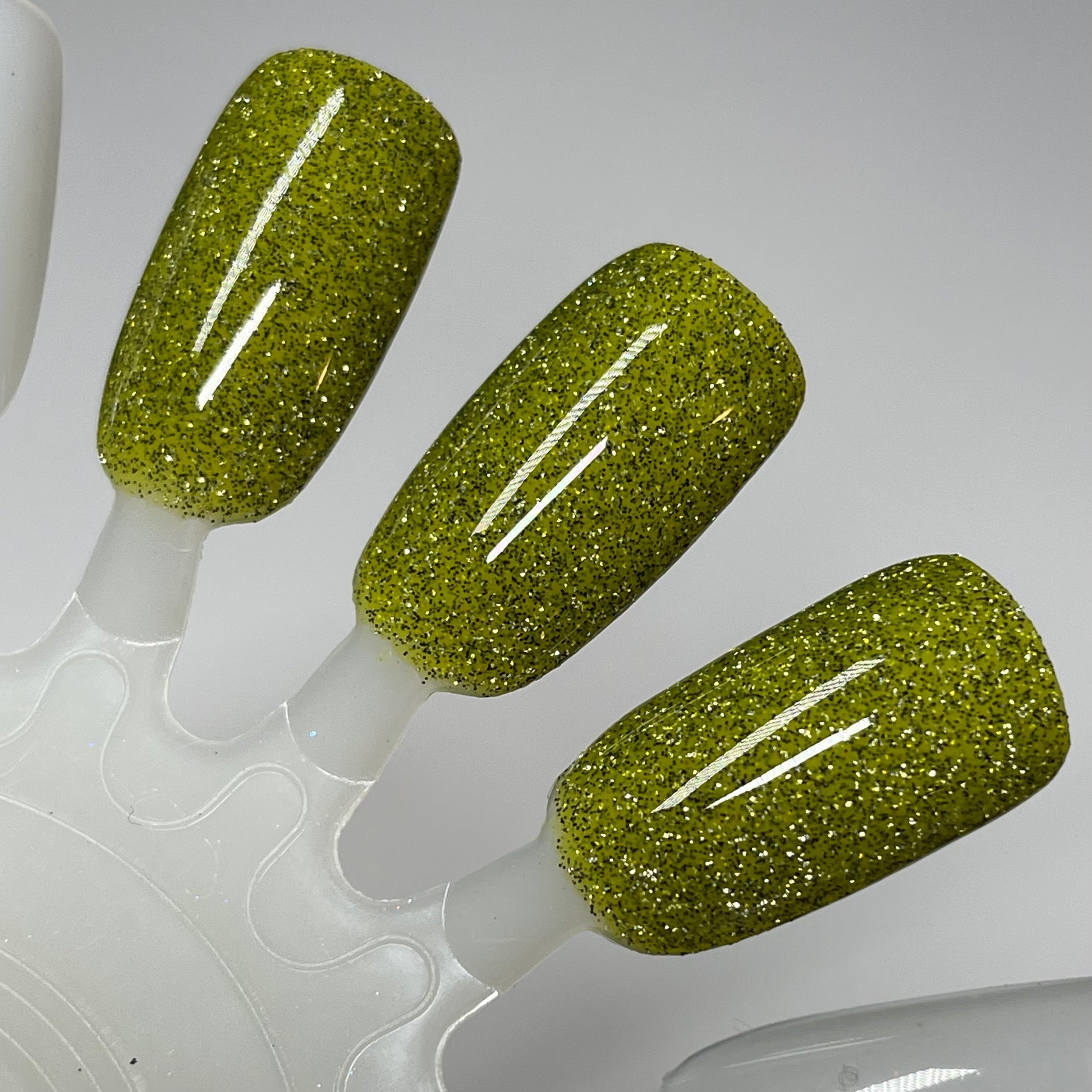 Big Glowing Dill - Pickle Green Glow in the Dark Nail Polish - Dam Nail Polish