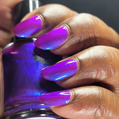 COMING SOON 5/15! Calm the F*ck Down - Purple Nail Polish - Shimmer Nail Polish - SHIMMAHS Facebook Custom 2026 - Dam Nail Polish
