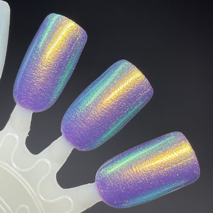 A Fairy Good Time - Purple Nail Polish - Shimmer Nail Polish - The Secret Fairy Garden - Dam Nail Polish
