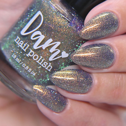 PRE ORDER: I'm Made of Magic, MFer - Purple Nail Polish - Reflective Nail Polish - October 2025 POTM - Turnaround time up to ~6 weeks