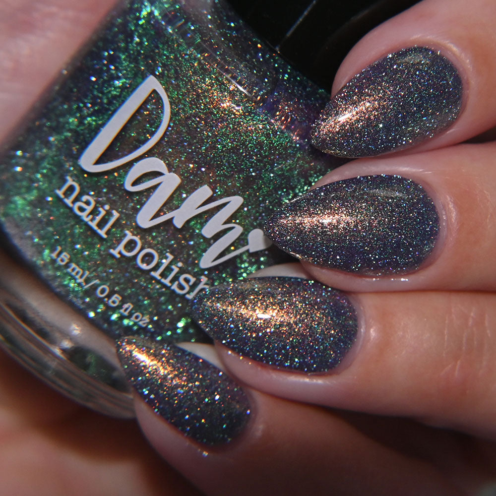 PRE ORDER: I'm Made of Magic, MFer - Purple Nail Polish - Reflective Nail Polish - October 2025 POTM - Turnaround time up to ~6 weeks