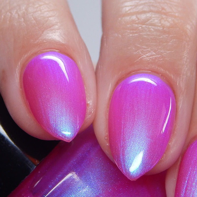 Jared - Pink Shimmer Nail Polish - Survivor Series - Dam Nail Polish