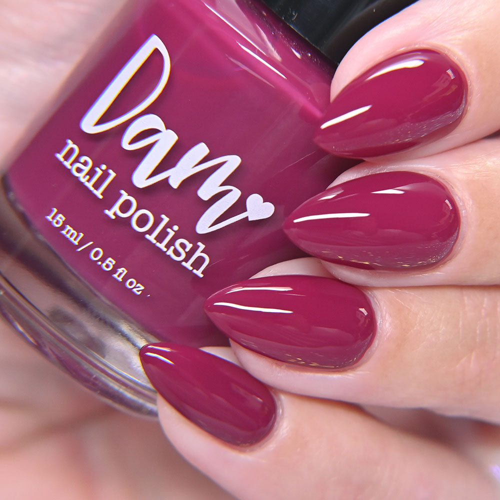 Very Cranberry - Pink Nail Polish - Cream Nail Polish - Fall Nail Polish - Autumn Harvest Creams