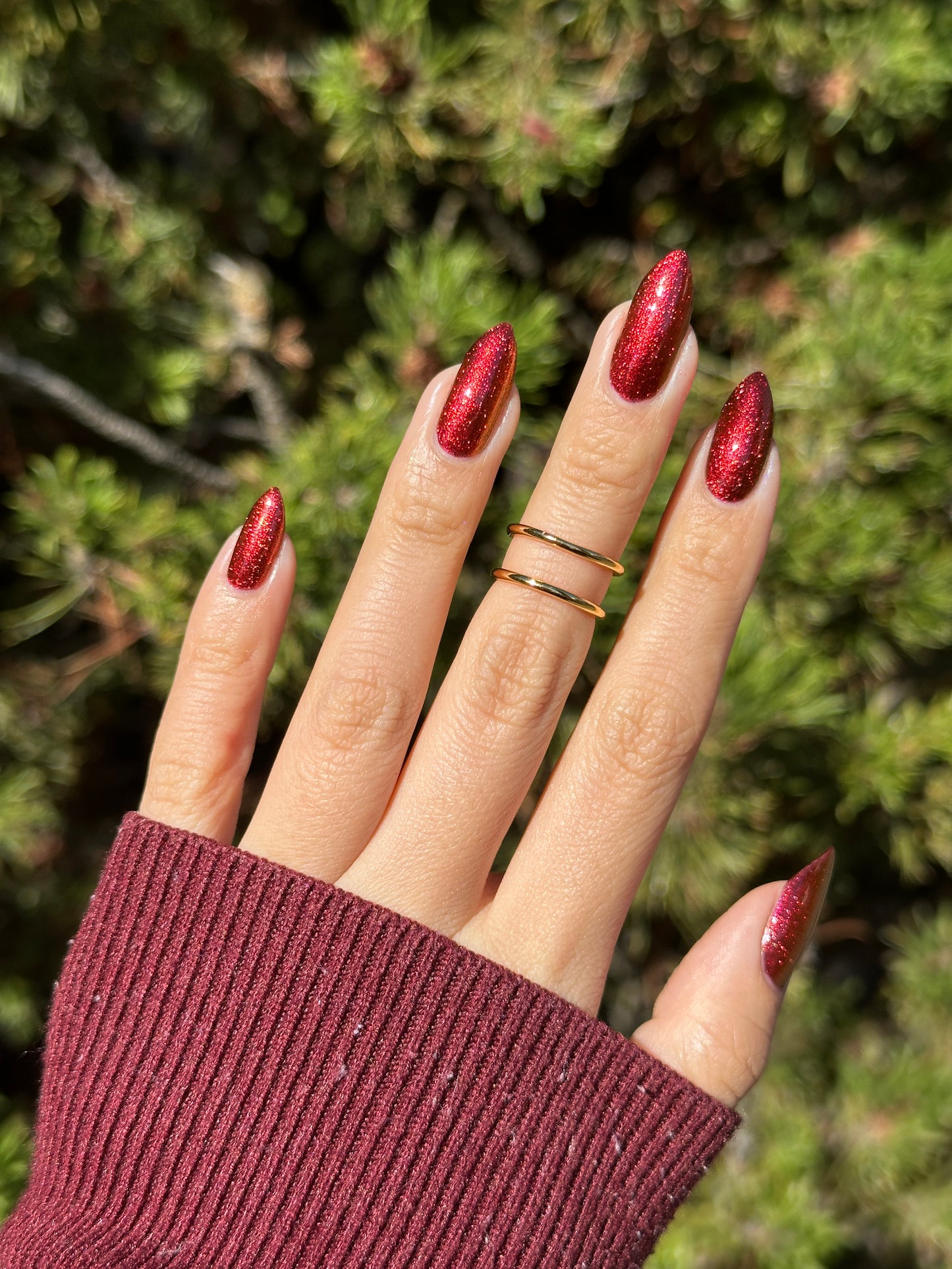 Don't Disturb the Damned - Red Nail Polish - Multichrome Nail Polish - Ghostly Collection - Halloween 2025 - Dam Nail Polish