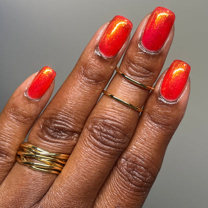 Dani Cali - Red Shimmer Nail Polish - Bonus Track Collection