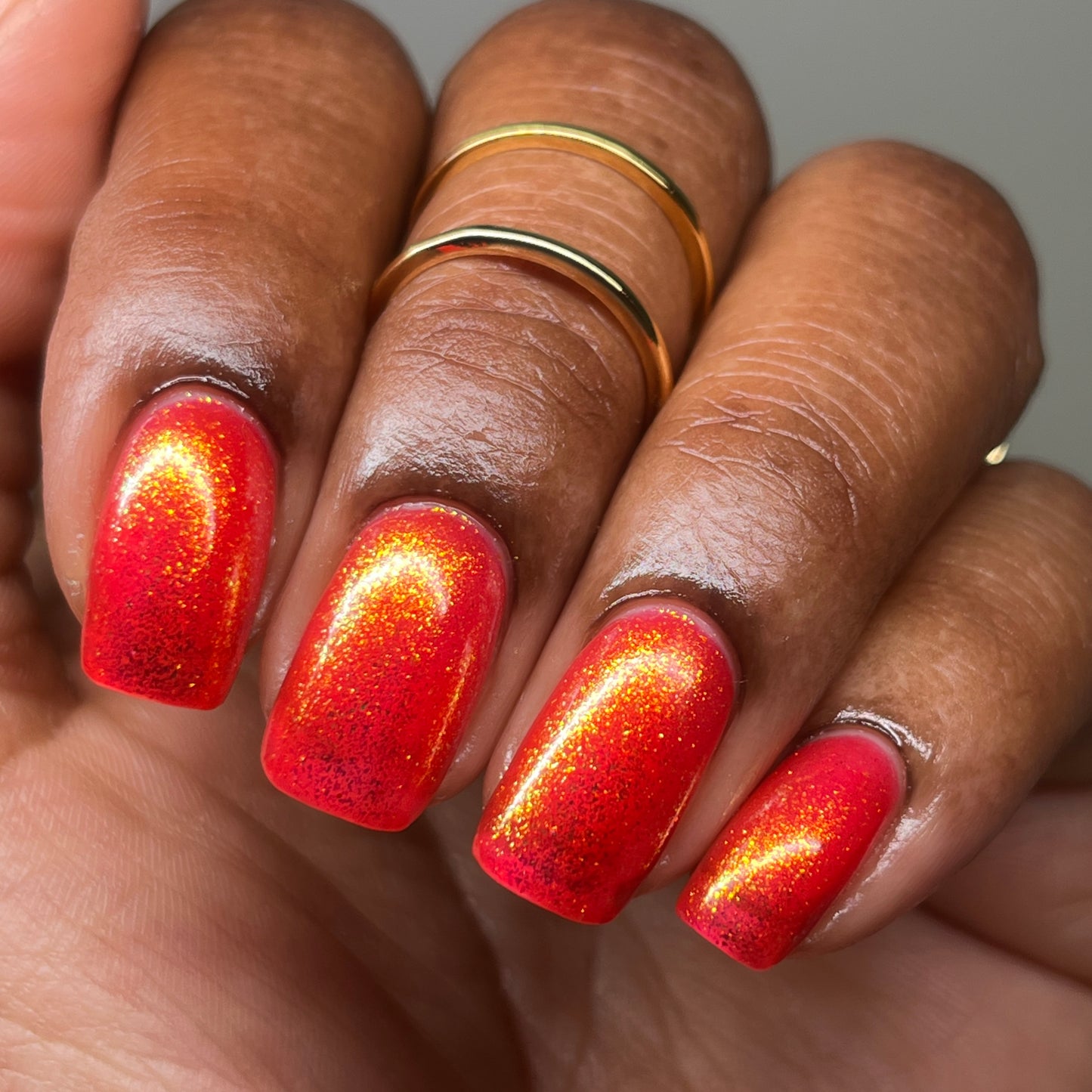 Dani Cali - Red Shimmer Nail Polish - Bonus Track Collection