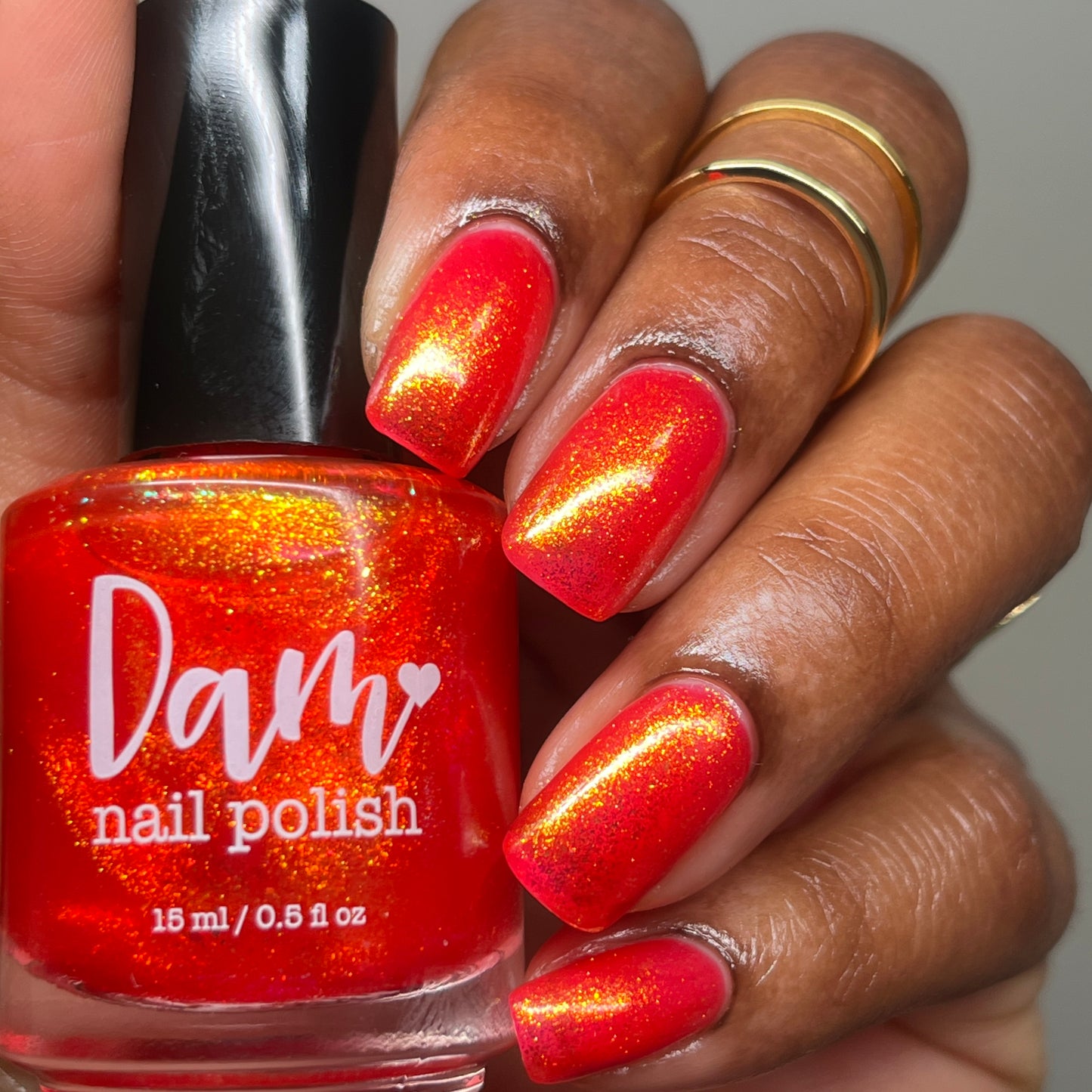 Dani Cali - Red Shimmer Nail Polish - Bonus Track Collection