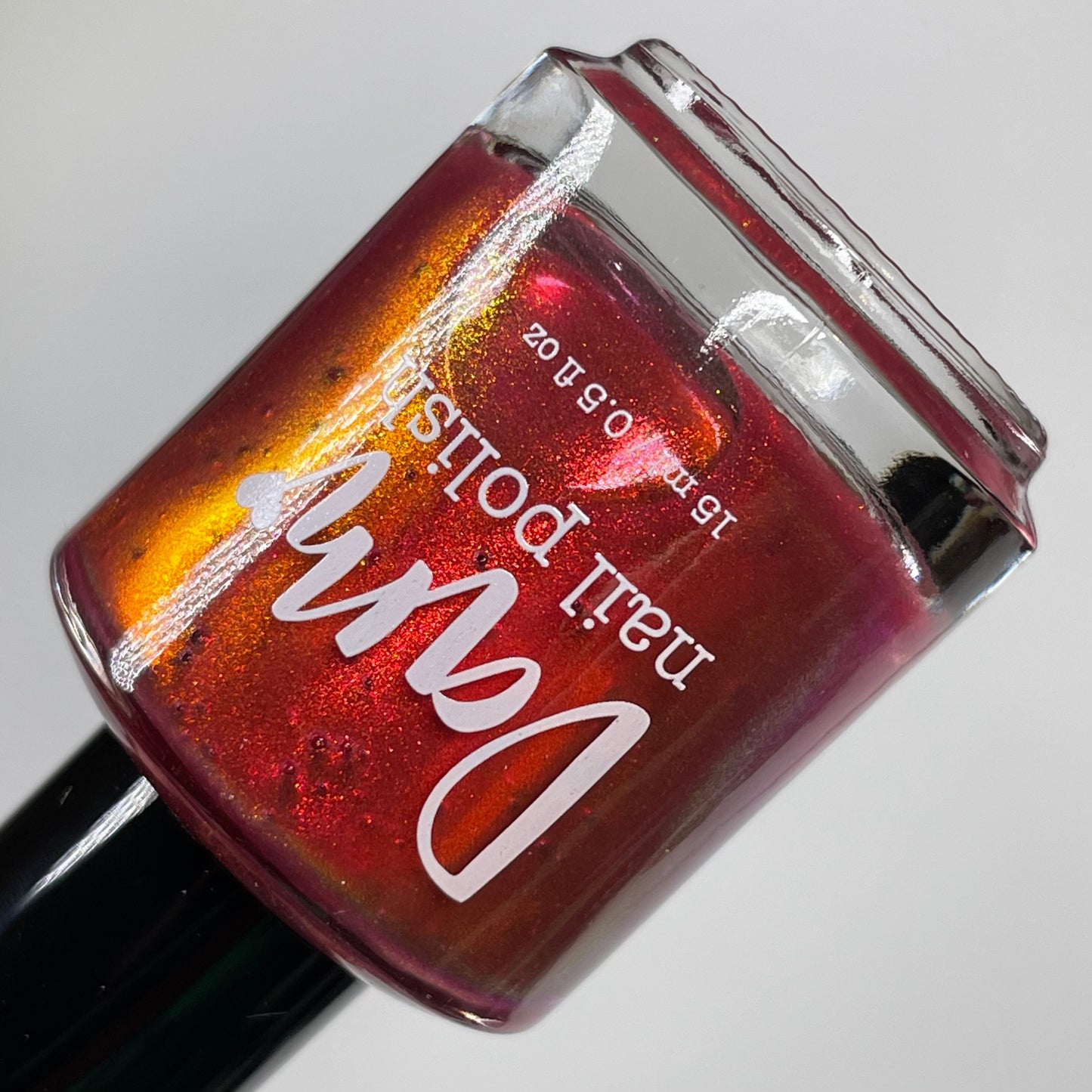 Bit of Mess But Doing My Best - Red Nail Polish - Shimmer Nail Polish - July 2026 POTM