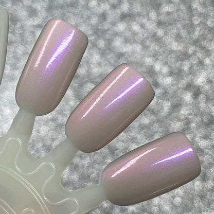 They Ghosted Me! - Taupe Nail Polish - Shimmer Nail Polish - Ghostly Collection - Halloween 2025