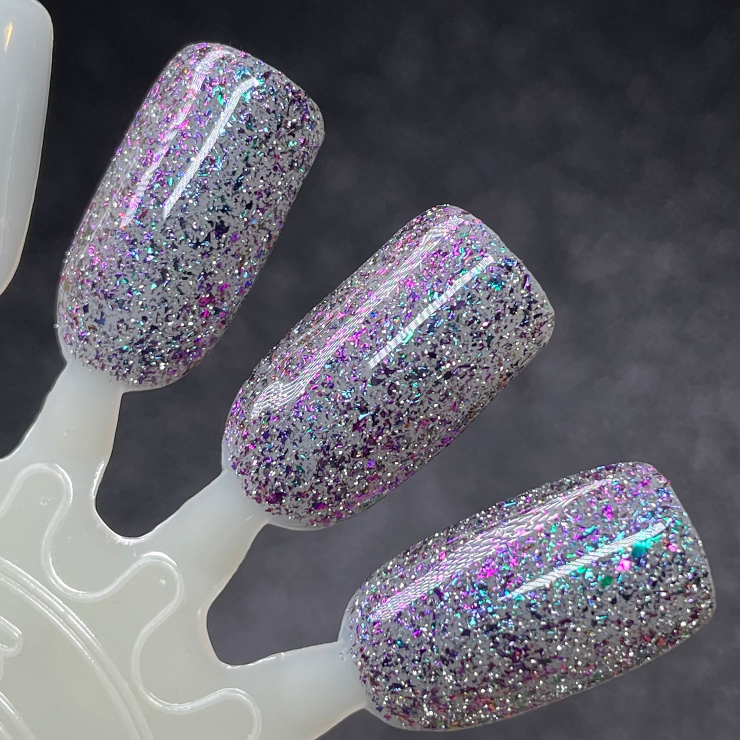 I'll Be Home For.. Ever - Purple Nail Polish - Reflective Nail Polish - Flakies Nail Polish - Home Sweet Home Series - Dam Nail Polish