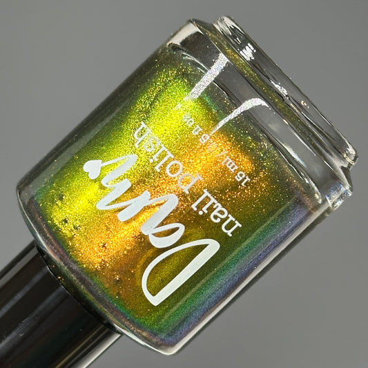 Fir Real I Forgot - Green Nail Polish - Shimmer Nail Polish - Oops Batch - Dam Nail Polish