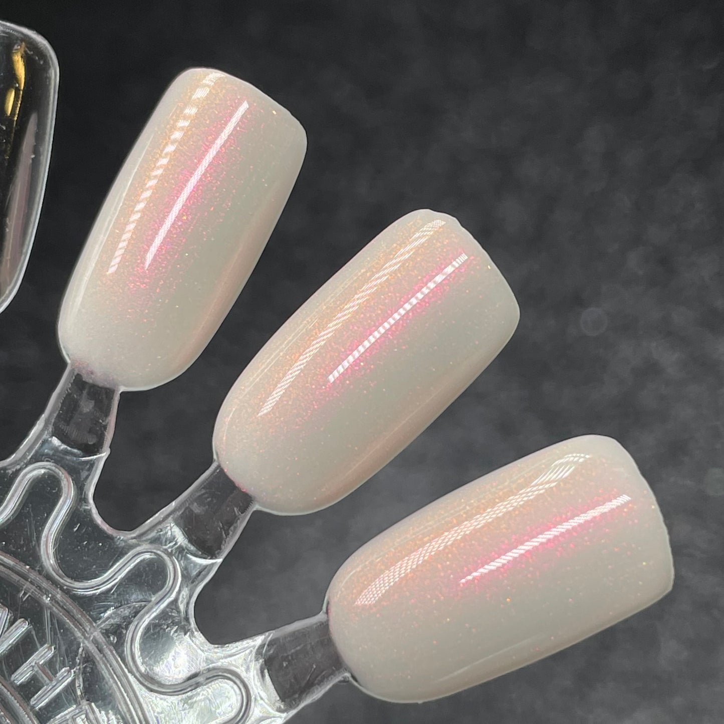 Shiba Scream - White Nail Polish - Shimmer Nail Polish - Midwest Shiba Inu Rescue Charity Polish