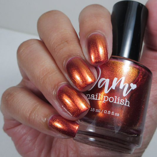 Year of the Horse - Purple Shimmer Nail Polish - Lunar New Year 2026 - Dam Nail Polish