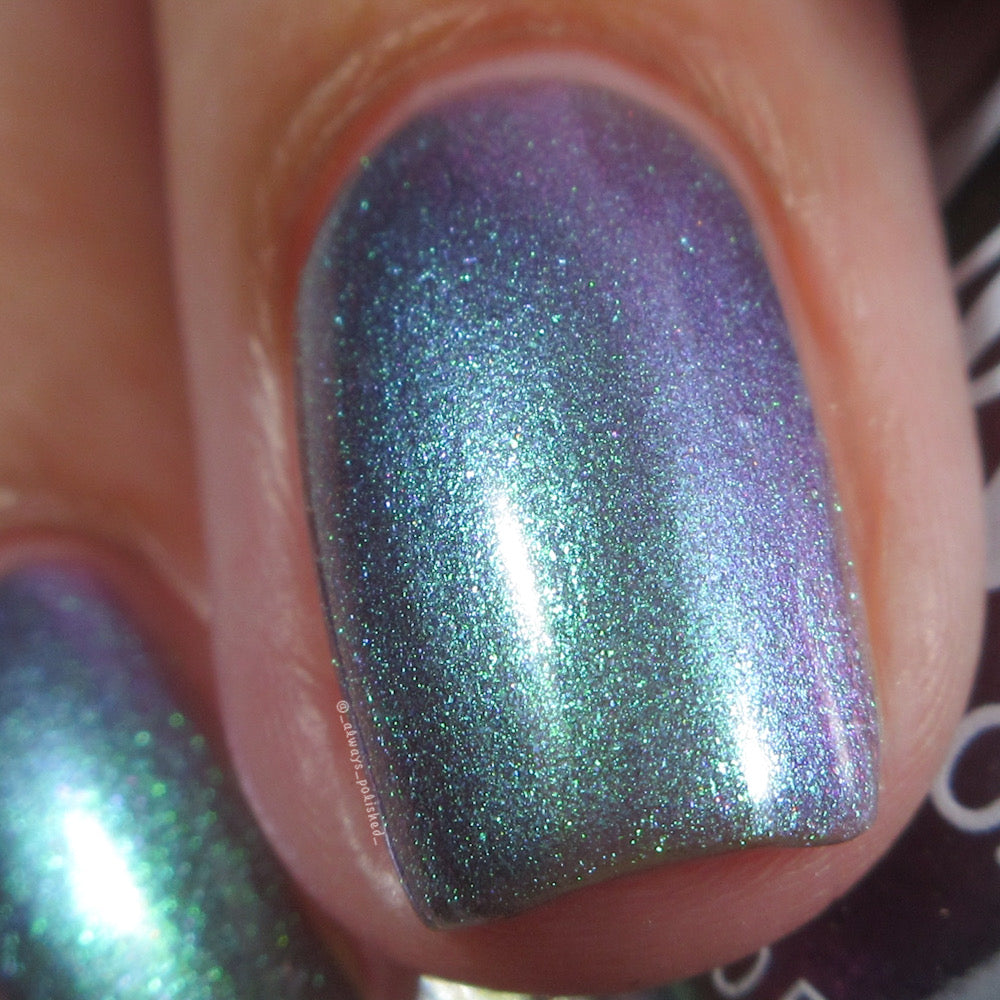 Somebody Sage Me - Gray Nail Polish - Shimmer Nail Polish - Ghostly Collection - Halloween 2025 - Dam Nail Polish