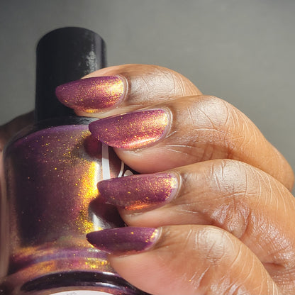 Feria de Abril - Purple Nail Polish - Shimmer Nail Polish - Celebraciones en España Trio