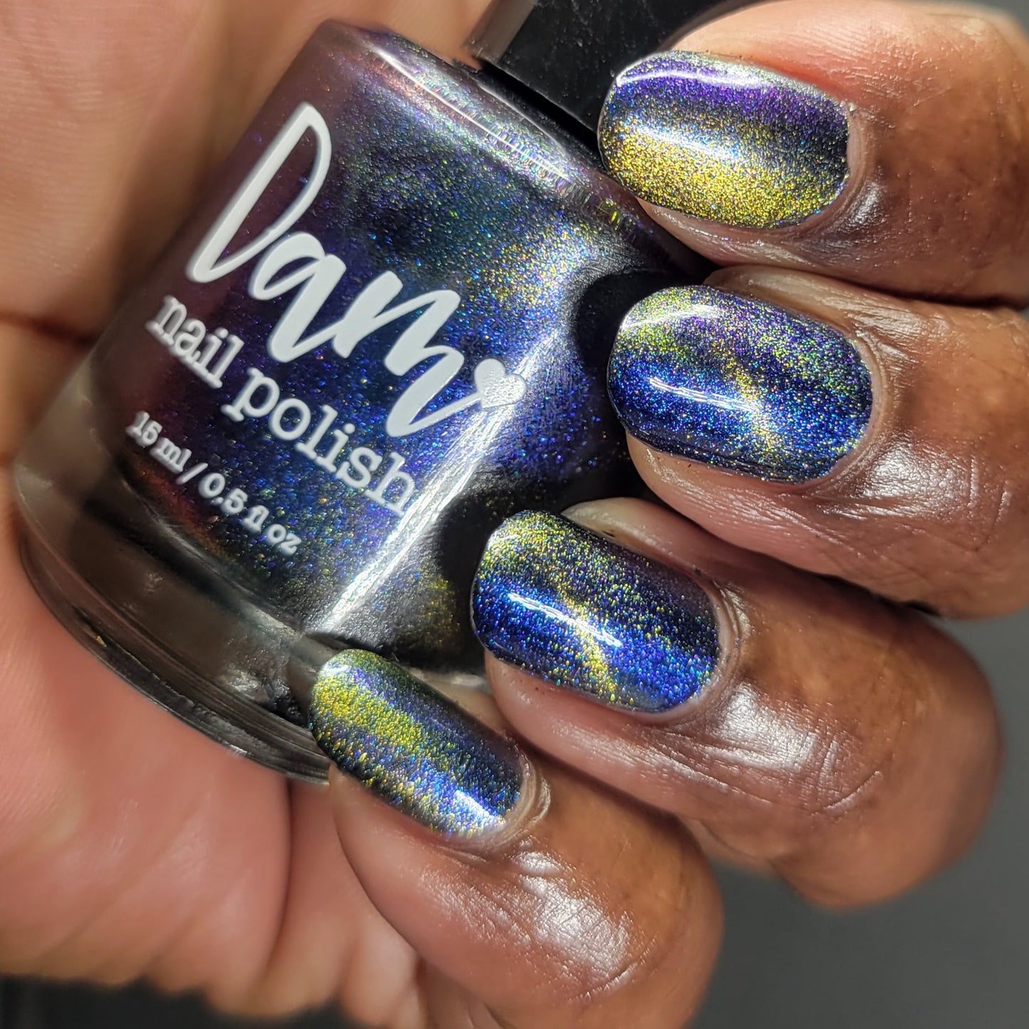 Horse - Blue Purple Magnetic Nail Polish - Multichrome Nail Polish - Chinese Zodiac Collection