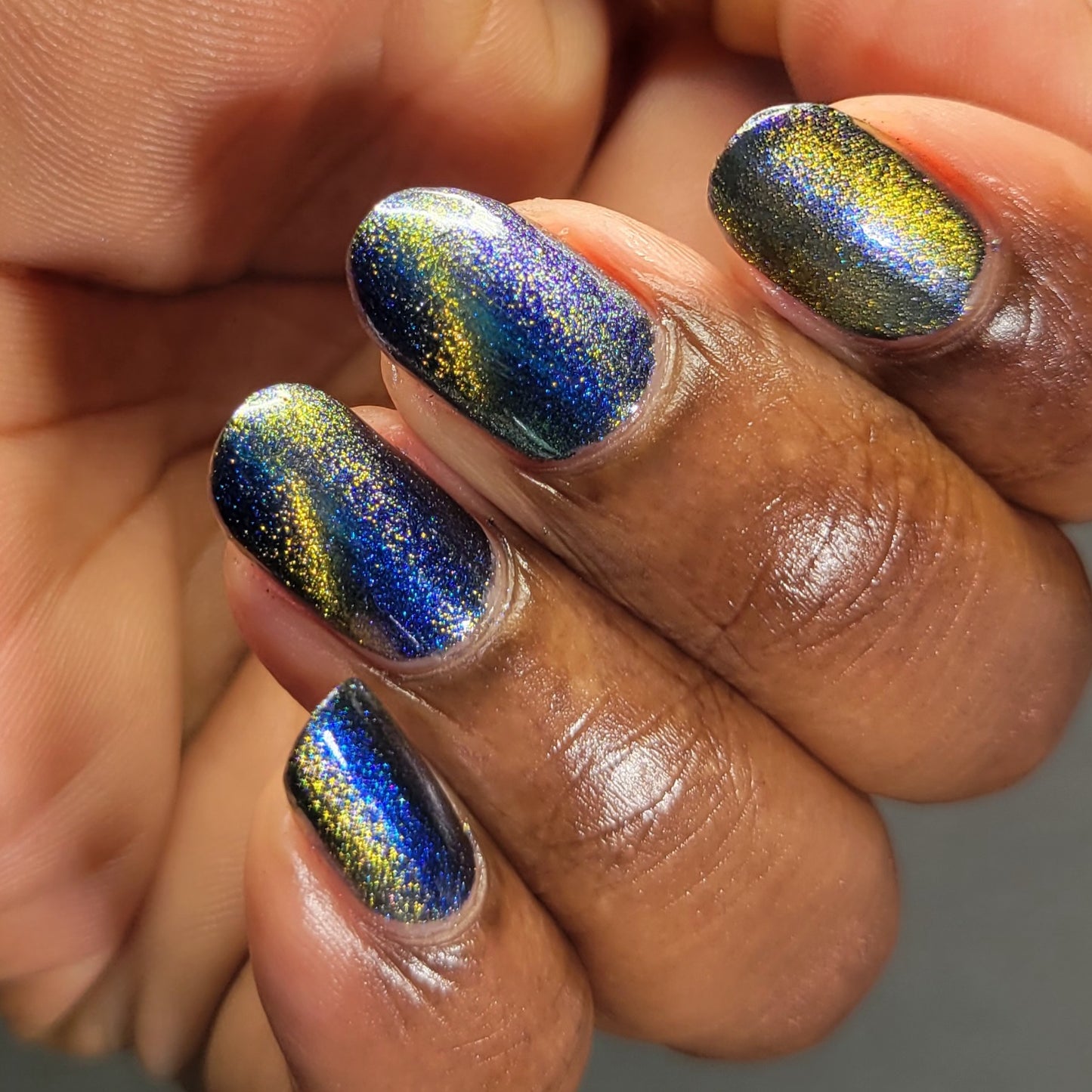Horse - Blue Purple Magnetic Nail Polish - Multichrome Nail Polish - Chinese Zodiac Collection
