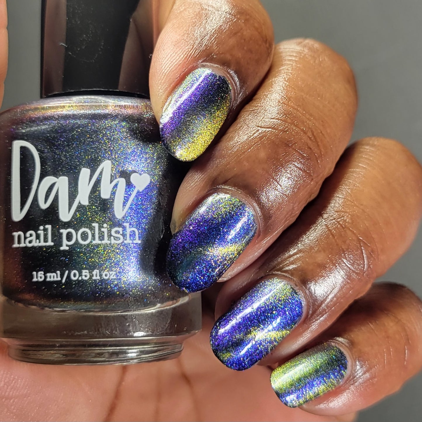 Horse - Blue Purple Magnetic Nail Polish - Multichrome Nail Polish - Chinese Zodiac Collection