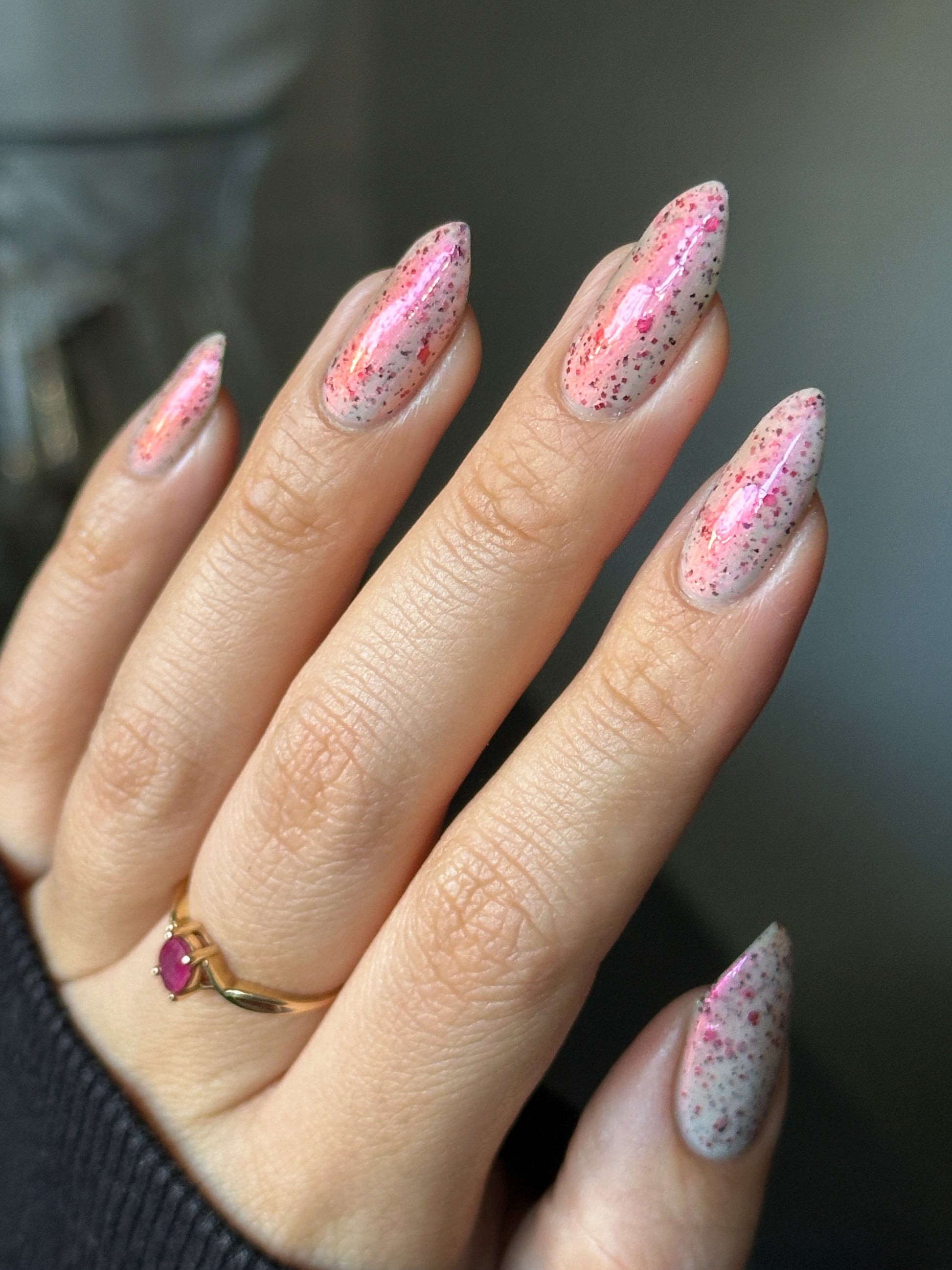 Haunted Hurricane - White Nail Polish - Crelly Nail Polish - Ghostly Collection - Halloween 2025 - Dam Nail Polish