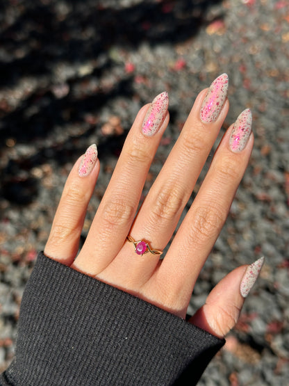 Haunted Hurricane - White Nail Polish - Crelly Nail Polish - Ghostly Collection - Halloween 2025 - Dam Nail Polish