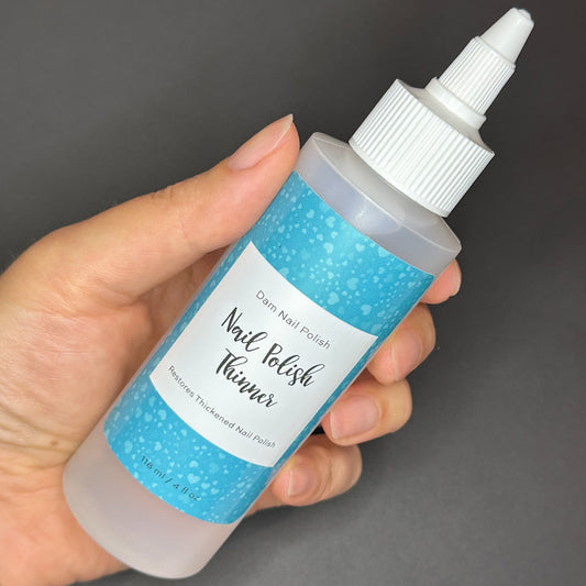 Dam Nail Polish Thinner - Large 4oz Bottle - Dam Nail Polish