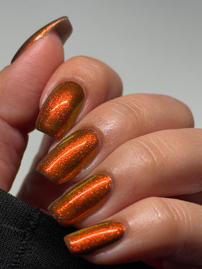 COMING SOON 10/9: Little Firefox - Brown Nail Polish - Shimmer Nail Polish - Pawsitively Polished Facebook Group Exclusive 2026