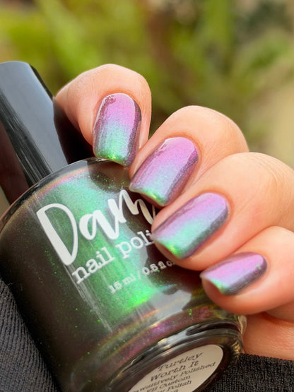 COMING SOON 10/9: Turtley Worth It - Green Nail Polish - Shimmer Nail Polish - Pawsitively Polished Facebook Group Exclusive 2026